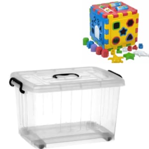 CONTAINER PLÁSTICO N°5 (54,5LTS) (3PÇS)-PLASNEW