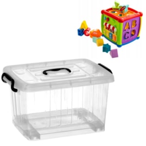 CONTAINER PLÁSTICO N°3 (26LTS) (3PÇS)-PLASNEW