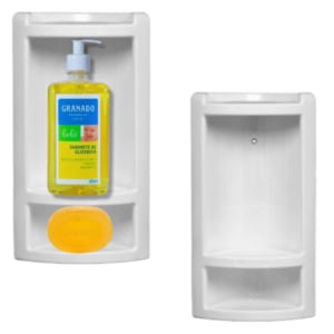 CANTONEIRA BRANCO (12PÇS)-PLASNEW