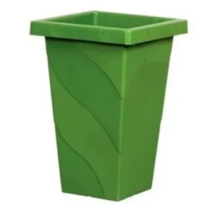 VASO QUADRADO COLUNA G VERDE 28,8LTS (6PÇS)-PLASNEW