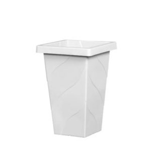 VASO QUADRADO COLUNA P MARMORIZADO 13LTS (6PÇS)-PLASNEW