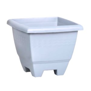 VASO QUADRADO GRANDE MÁRMORE 14,5LTS (12PÇS)-PLASNEW