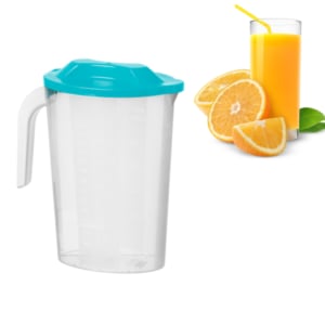 JARRA OVAL TRANSPARENTE C/TAMPA (12PÇS)-PLASNEW