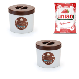 POTE P/AÇÚCAR 1800ML (12PÇS)-MÁXXIMO