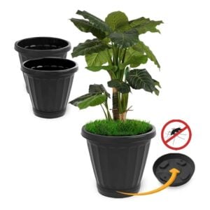 VASO Nº28 C/PRATO PRETO (6PÇS)-UNINJET