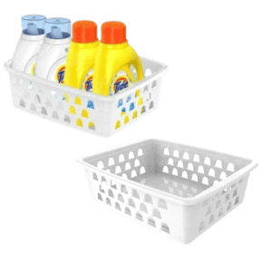 CESTO MULTIUSO GRANDE BRANCO (12PÇS)-UNINJET