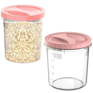 CONTAINER REDONDO TAMPA ROSCA 6,0LTS ROSA (6PÇS)-UNINJET