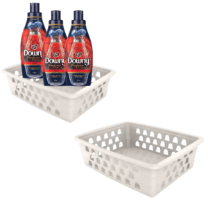 CESTO MULTISO EXTRA GRANDE RETANGULAR ALTO PALHA (12PÇS)-UNINJET