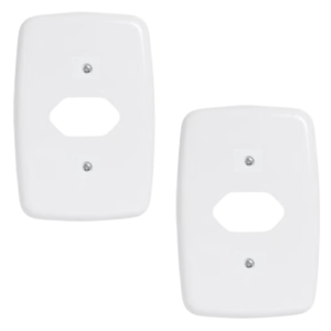 ESPELHO P/1 TOMADA PADRÃO NOVO HORIZONTAL (24PÇS)-CABEKLA