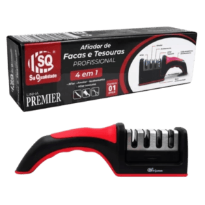 AFIADOR DE FACAS PROFISSIONAL 3 EM 1 (12PÇS)-SQ QUALIDADE
