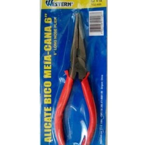 ALICATE BICO MEIA CANA6″ CB VERM. (12 PÇS) – WESTERN [V-18]