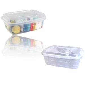 CAIXA ORGANIZADORA RETANGULAR TRANSP.2,8LTS (12PÇS)-INPLAST