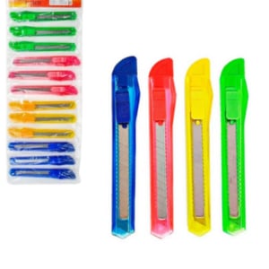 KIT ESTILETE 12PÇS 12,5CM (6CART)-TOP RIO