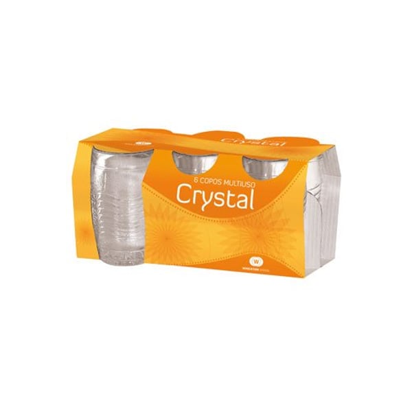 COPO ÁGUA CRYSTAL 280ml (Cx. 6 EMB. C/ 6 PÇs) – WHEATON [0748]
