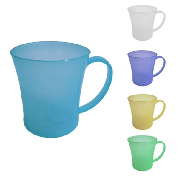 CANECA STYLO TRANSPARENTE (24PÇS)-MEGAPLAST[MP2136]
