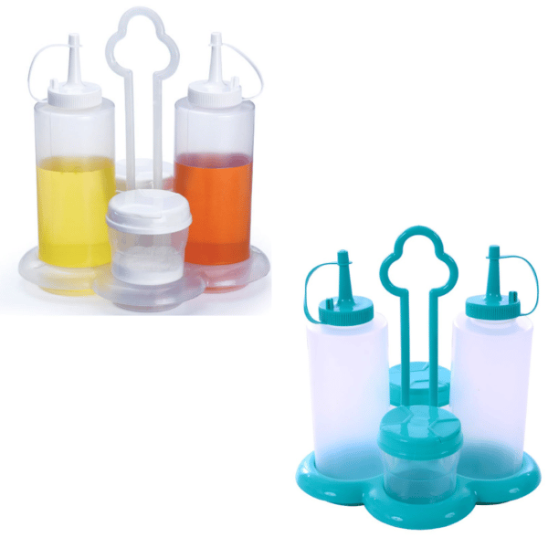 GALHETEIRO LISO 5PÇS (6JGS)-PLASDURAN