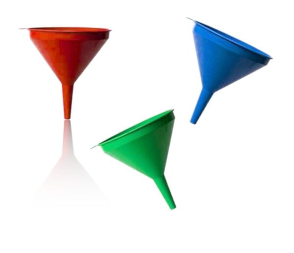 FUNIL PEQUENO 10CM (60PÇS)-UNIPOP PLÁSTICOS