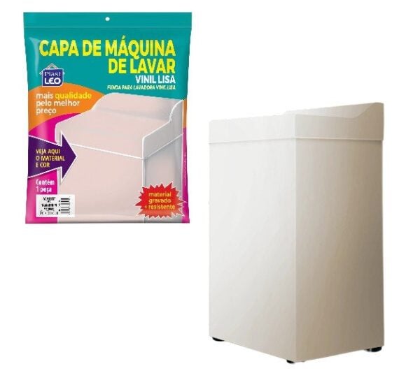 CAPA DE VINIL LISO P/TANQUINHO (6PÇS)-PLASTLEO[PTL720T]