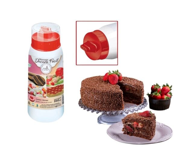 BISNAGA DECORA FÁCIL (12PÇS)-INJETEMP