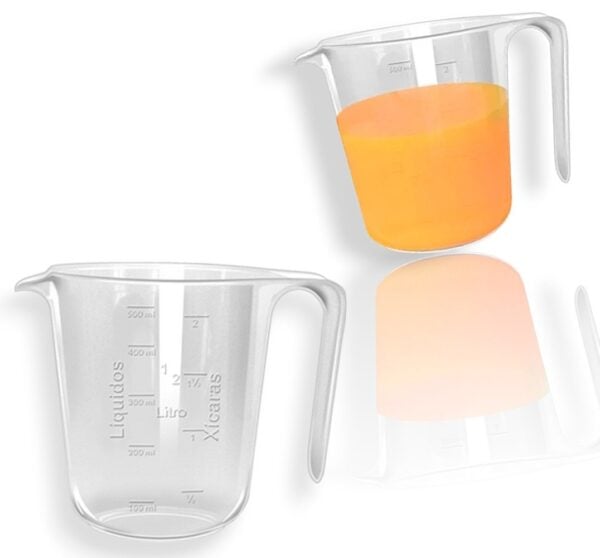 JARRA GRADUADA 500ML (12PÇS)-INJETEMP
