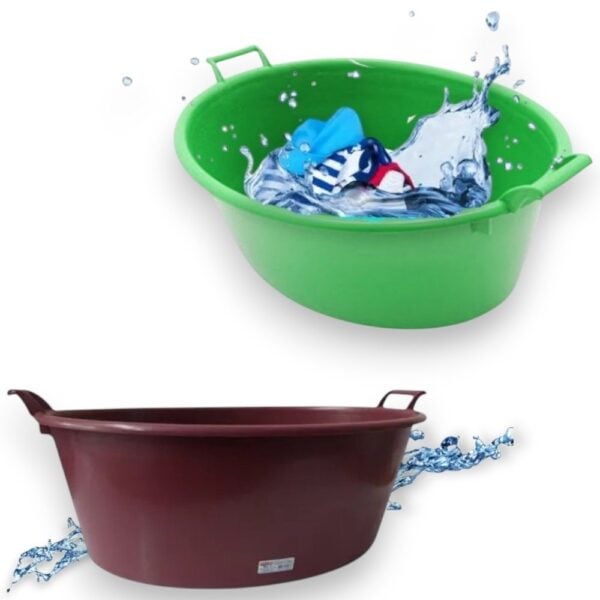 BACIA OVAL GIGANTE 33LTS (6PÇS)-PLASNEW