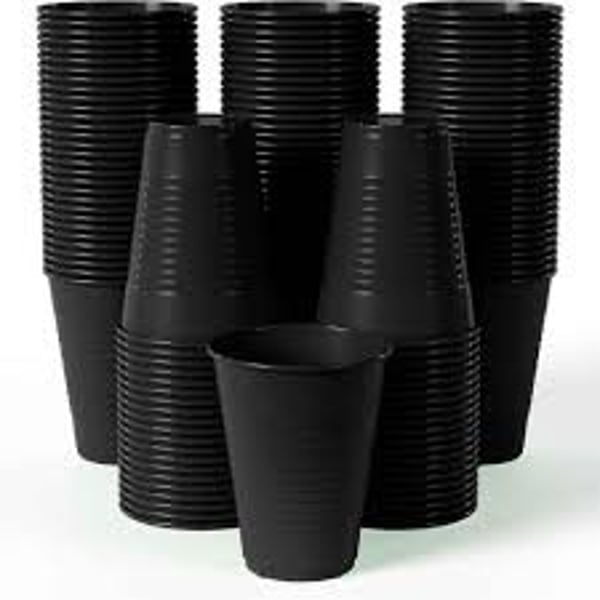COPO 200ML PRETO C/50 CX40-TRIK TRIK