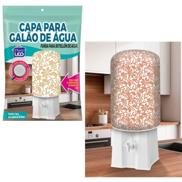 CAPA P/GALÃO (24PÇS)-PLASTLEO