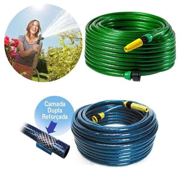 MANGUEIRA TRANÇADA FLEXCOLOR 25MTS (3PÇS)-MONTEREY