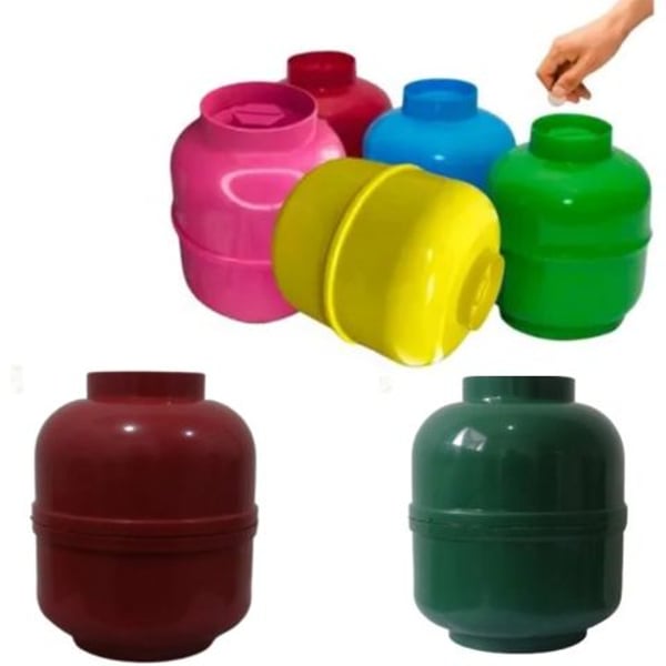 PORTA MOEDAS GRANDE (24PÇS)-BEJOTA