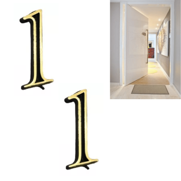 NÚMERO 1 P/APARTAMENTO (36PÇS)-CABEKLA
