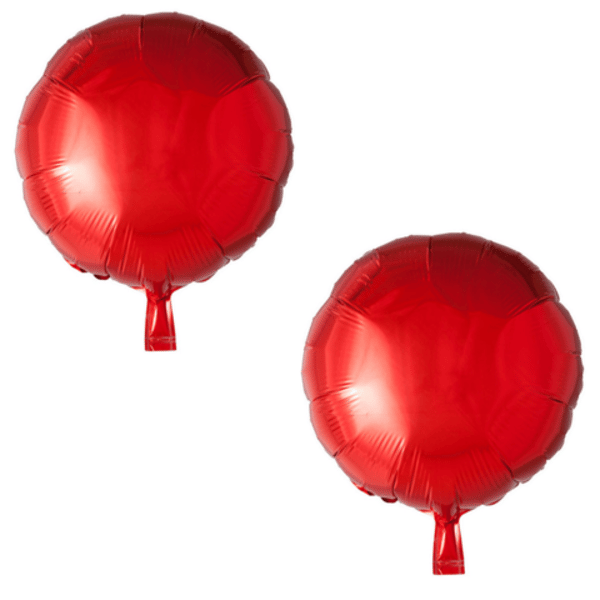 BALÃO BOLA VERMELHA (12PÇS)-CABEKLA