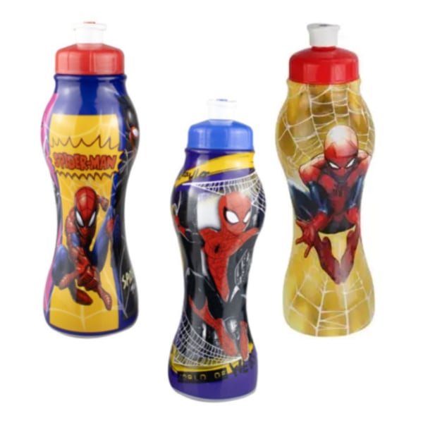 GARRAFA SQUEEZE SLEEVE SPIDERMAN 450ML (12PÇS)-PLASDURAN