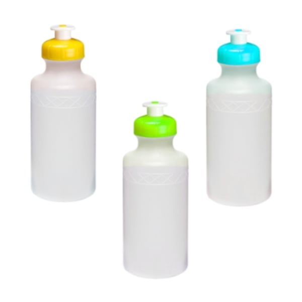 GARRAFA SQUEEZE ESPORTIVA LISA 500ML (12PÇS)-PLASDURAN