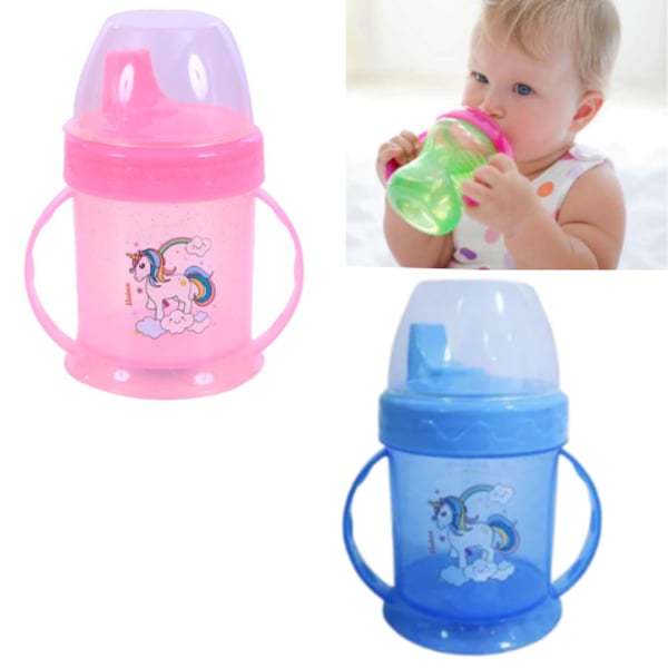 COPO KIDS UNICÓRNIO C/ALÇA 220ML (12PÇS)-PLASDURAN