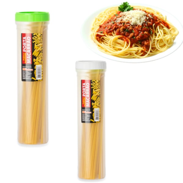 PORTA MACARRÃO TAMPA ROSCA 850ML (12PÇS)-PLASDURAN