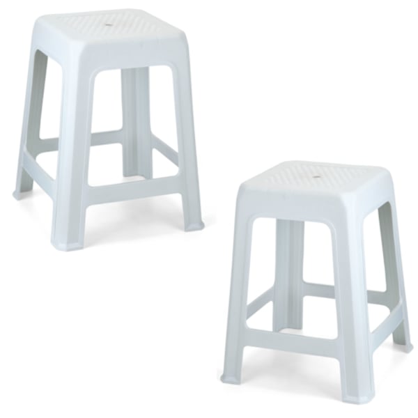 BANQUETA BRANCA (6PÇS)-INJEPLASTEC