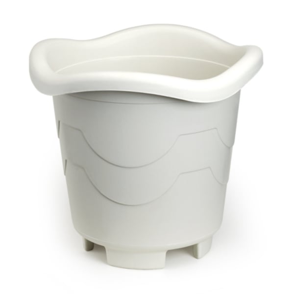 VASO REDONDO EXTRA GRANDE MÁRMORE 26LTS (3PÇS)-INJEPLASTEC