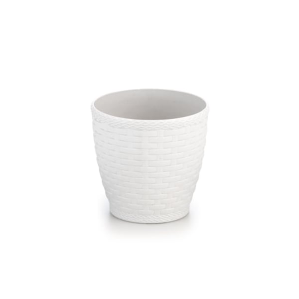 VASO RATTAN BRANCO MINI 1,8LTS (12PÇS)-INJEPLASTEC
