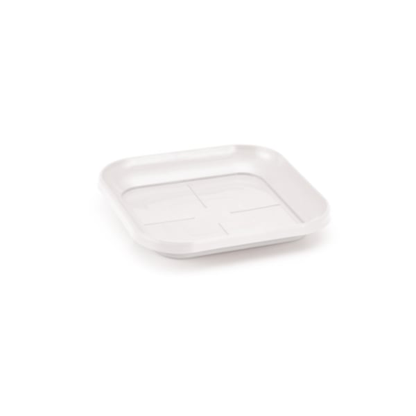 PRATO VASO QUADRADO MÉDIO MÁRMORE (12PÇS)-INJEPLASTEC