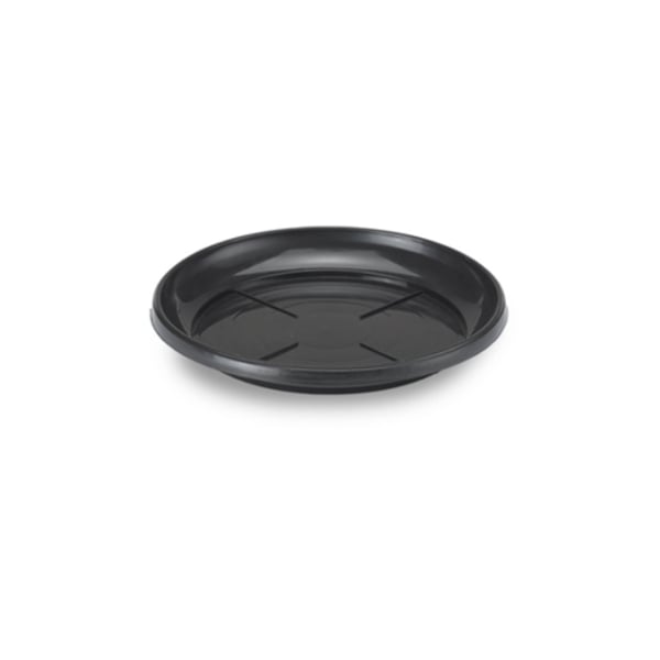 PRATO VASO REDONDO MÉDIO PRETO (12PÇS)-INJEPLASTEC