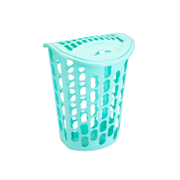CESTO TELADO RETANGULAR 40LTS VERDE (6PÇS)-INJEPLASTEC