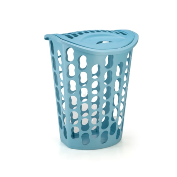 CESTO TELADO RETANGULAR 40LTS AZUL (6PÇS)-INJEPLASTEC