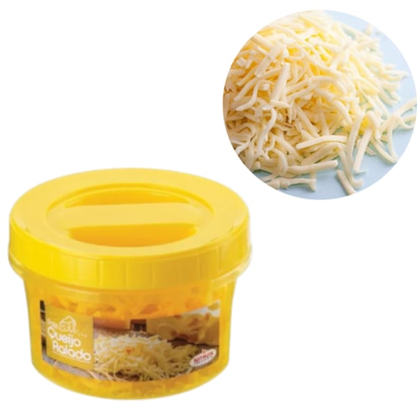 POTE QUEIJO RALADO ACOPLADO C/ROSCA 500ML (12PÇS)-NITRON