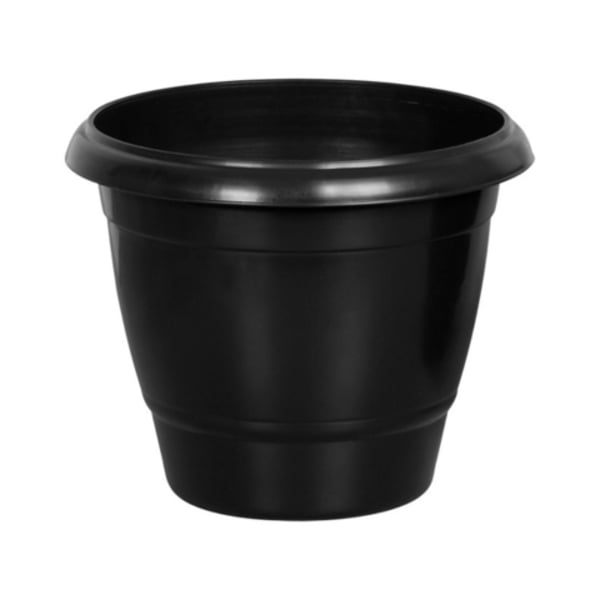 VASO REDONDO GRANDE PRETO 21,5LTS (6PÇS)-PLASNEW
