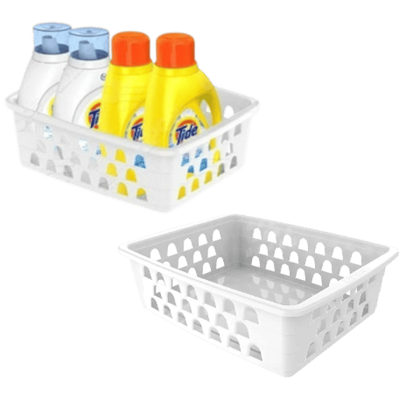 CESTO MULTIUSO GRANDE BRANCO (12PÇS)-UNINJET