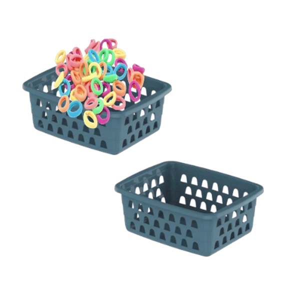 CESTO MULTIUSO PEQUENO AZUL (12PÇS)-UNINJET