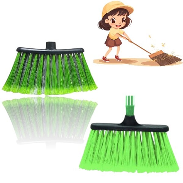 VASSOURA POP PLÁSTICA (12PÇS)-BRUBALAR