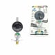 REGULADOR DE GÁS PRETO 1KG/H C/MANÔMETRO (6PÇS)-ARIM