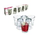 JG.COPOS DE VIDRO CASABLANCA 45ML C/5 (6JGS)-INGA