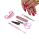 KIT MANICURE/PEDICURE C/6PÇS (24KTS)-FRANCOLINO